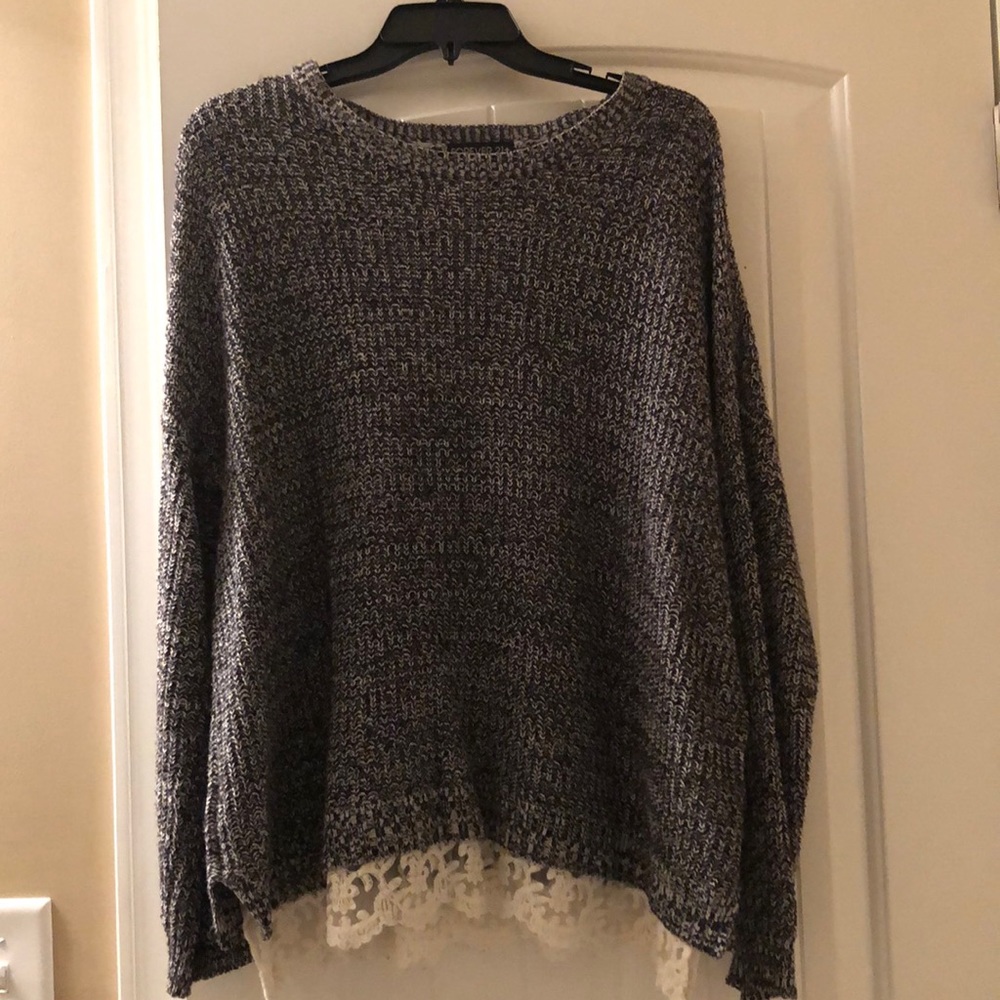 Cozy black sweater